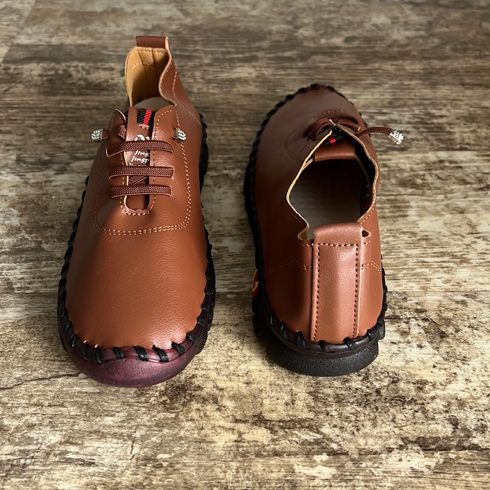 Brown shoes